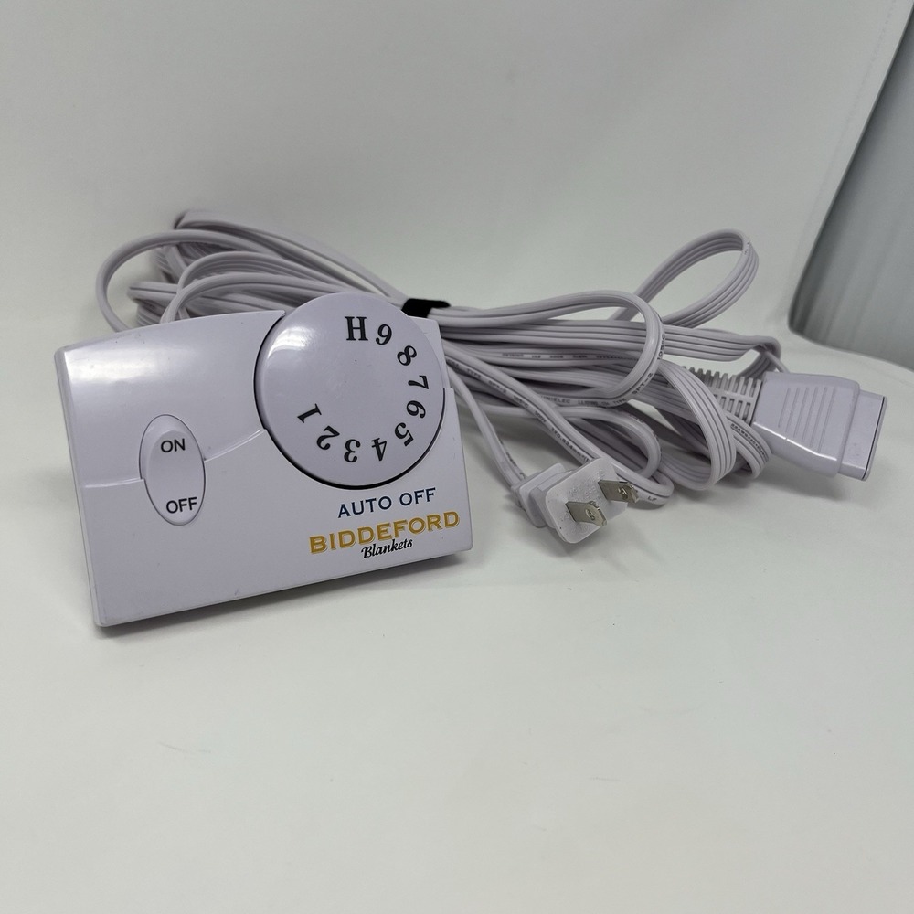 Biddeford Auto Off TC11BA Electric Blanket Controller Control 4-Prong (Tested)